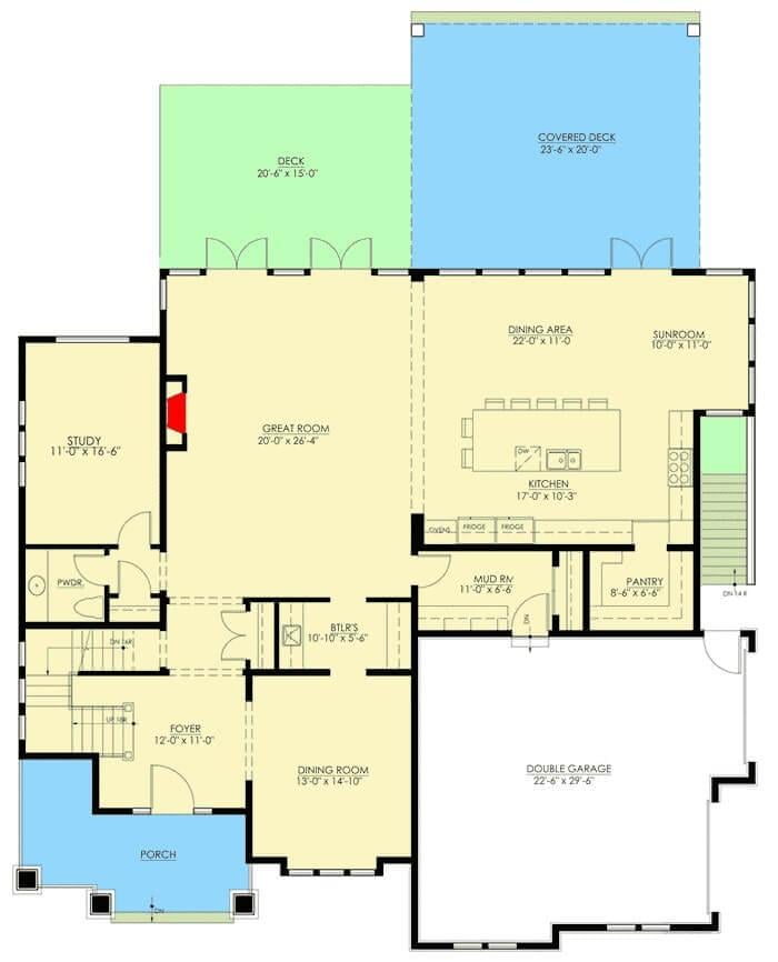 Explore This Open-Concept Layout with a Spacious Great Room
