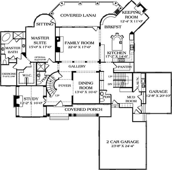 Explore This Thoughtfully Designed Floor Plan with a Spacious Family Room