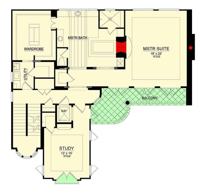 Exploring the Spacious Master Suite with Balcony Access