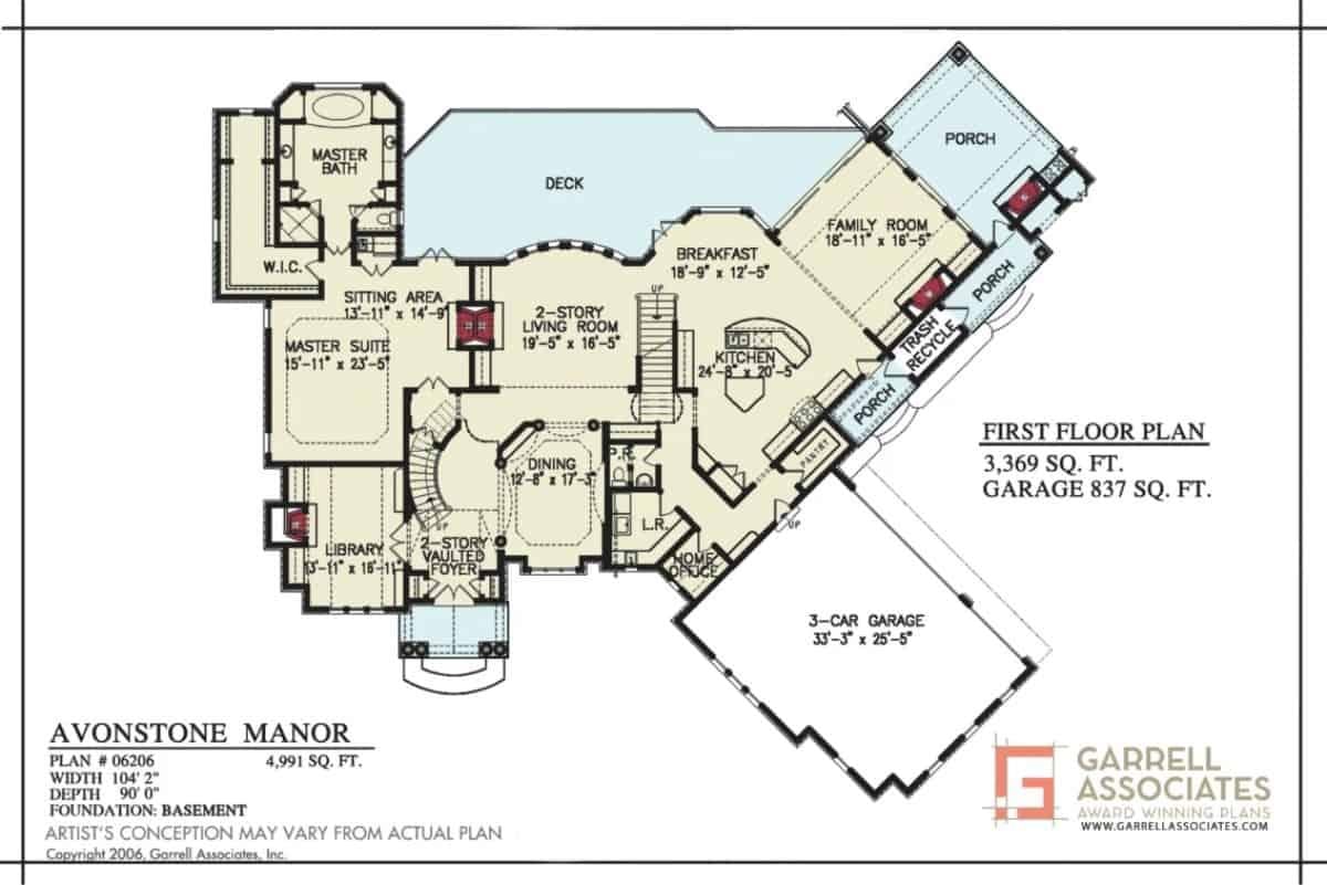 Explore the Expansive Layout of Avonstone Manor