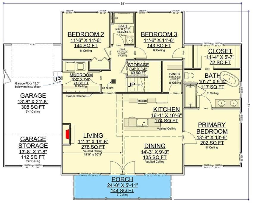 Exploring the Efficient Layout of This Modern Farmhouse