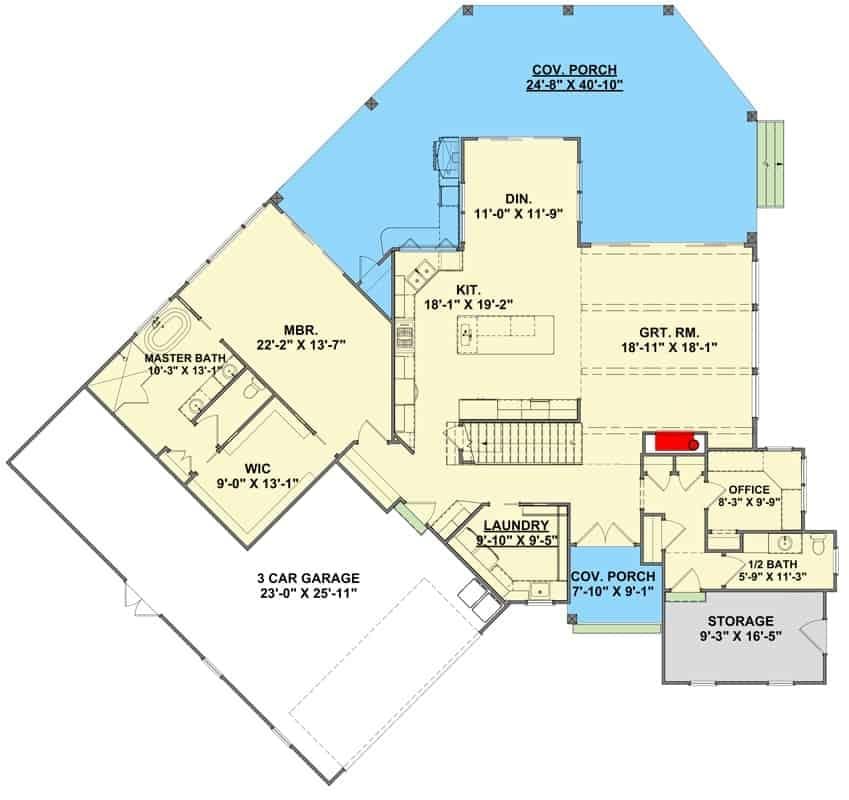 Explore This Thoughtful Layout with a Spacious Great Room and Three-Car Garage