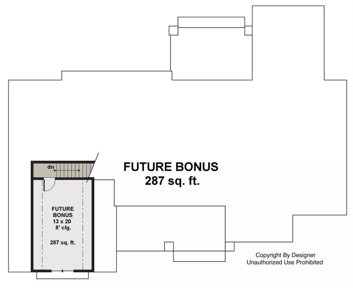 Bonus Level Floor Plan