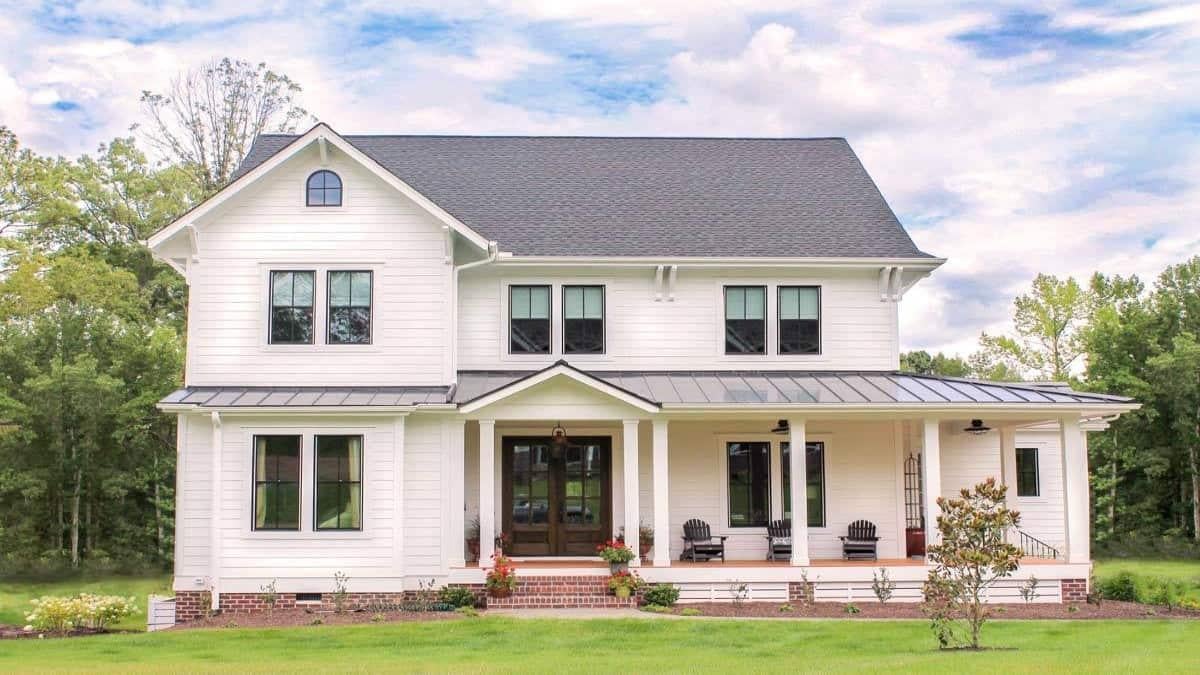 Classic Farmhouse with a Welcoming Front Porch