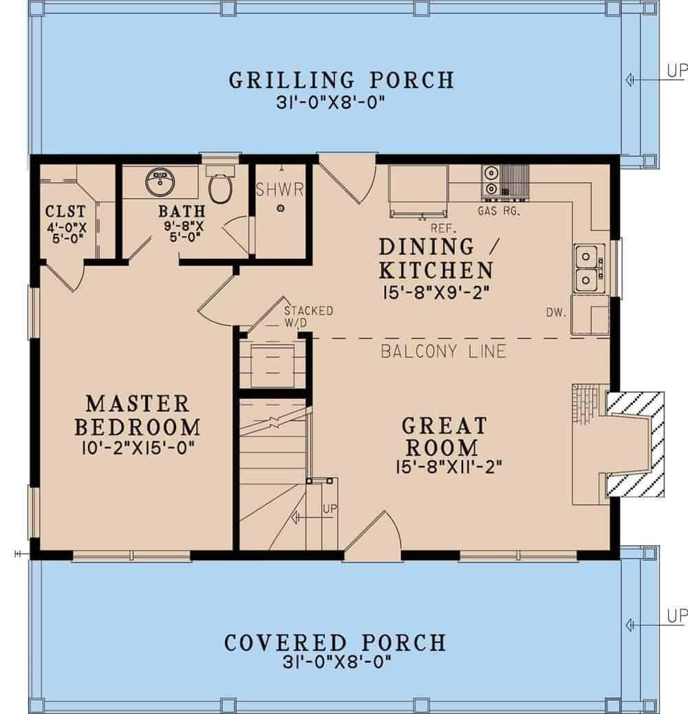 Check Out This Floor Plan with Dual Porches and a Spacious Great Room