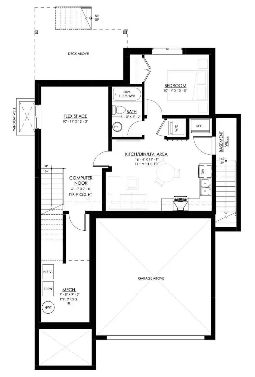 Explore the Versatile Flex Space in This Thoughtful Floor Plan