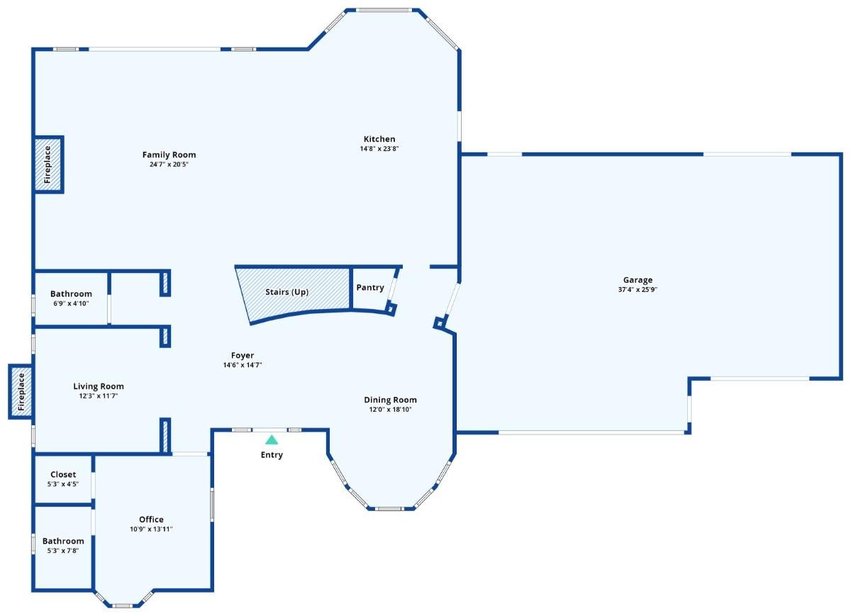 Check Out the Flowing Layout Featuring a Central Foyer