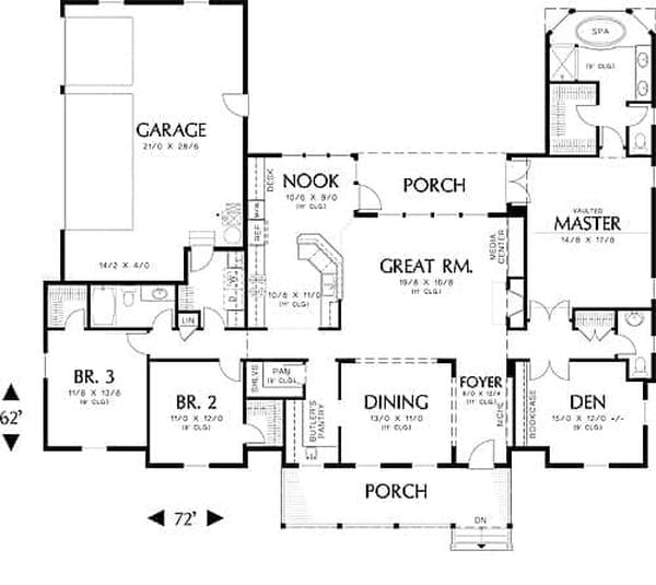 Check Out This Spacious Floor Plan with a Great Room Centerpiece