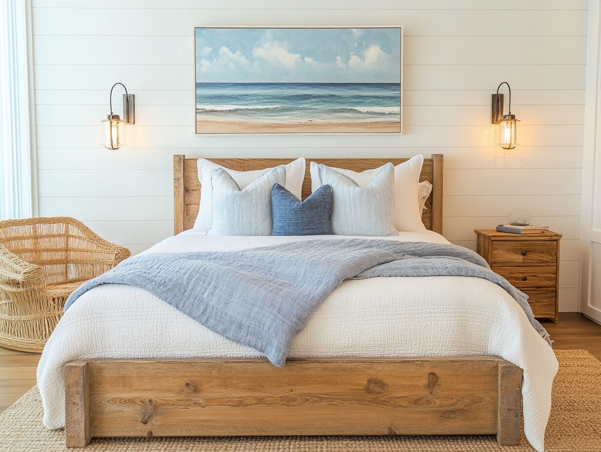 Want a Breezy Farmhouse Bedroom? Add a Coastal Twist with These 15 ...