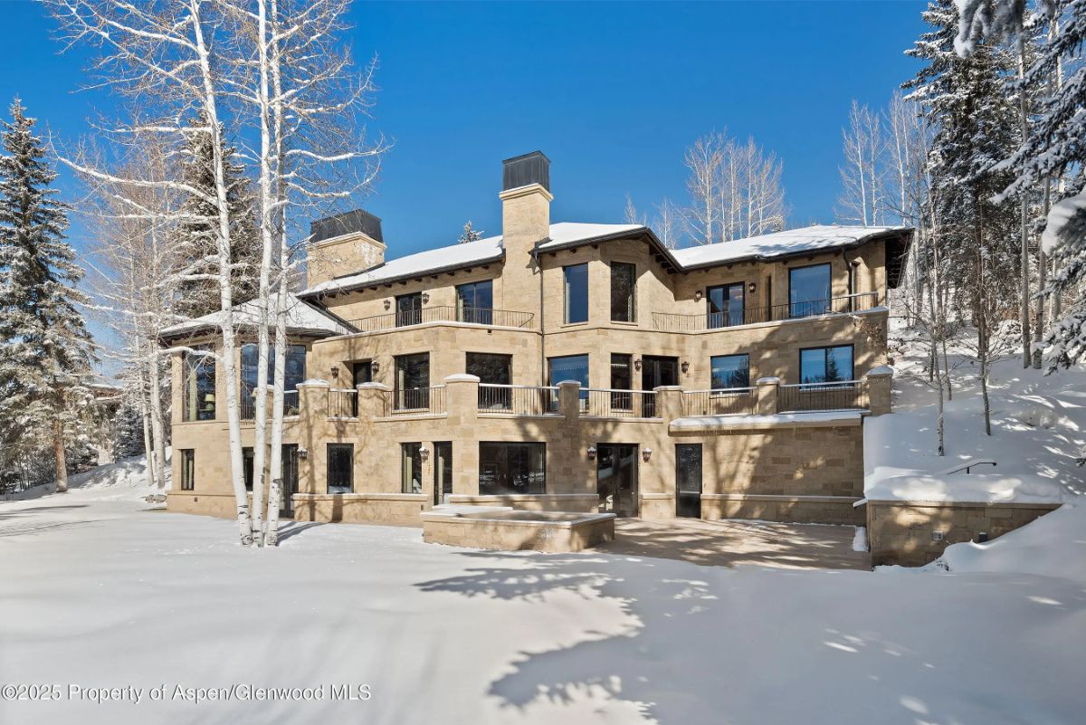 8,207 Sq. Ft. Mansion in Aspen, CO ($49,995,000)