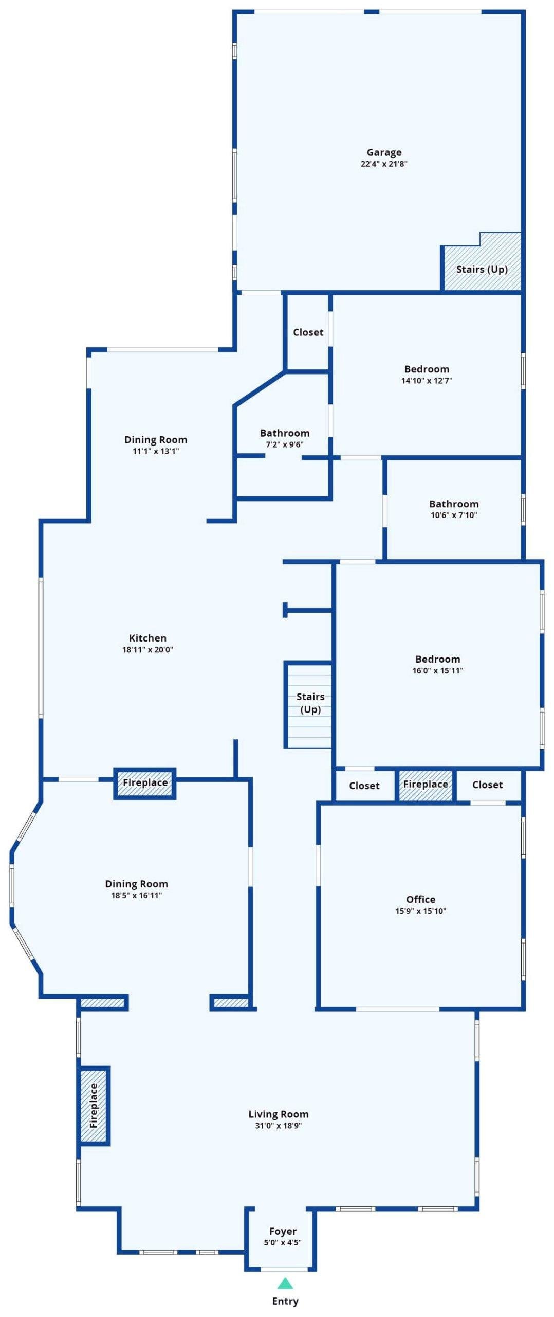 Explore the Thoughtful Spaciousness of this Craftsman Floor Plan