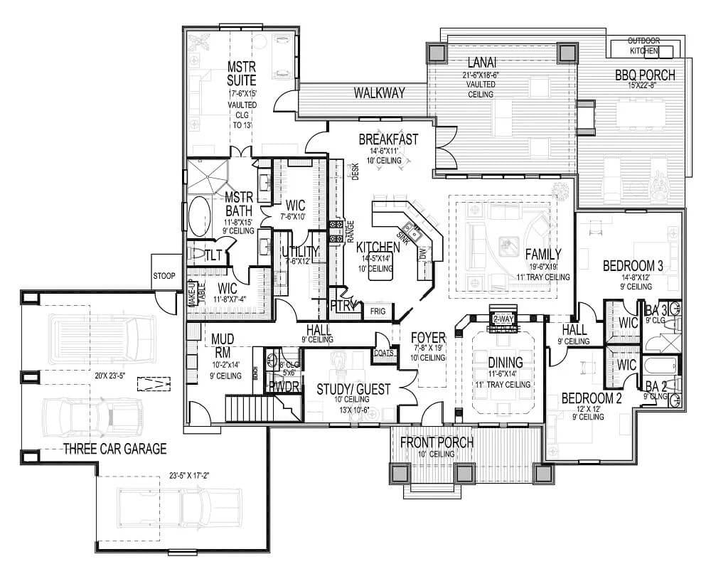 Step Inside This Thoughtfully Laid-Out Craftsman Retreat