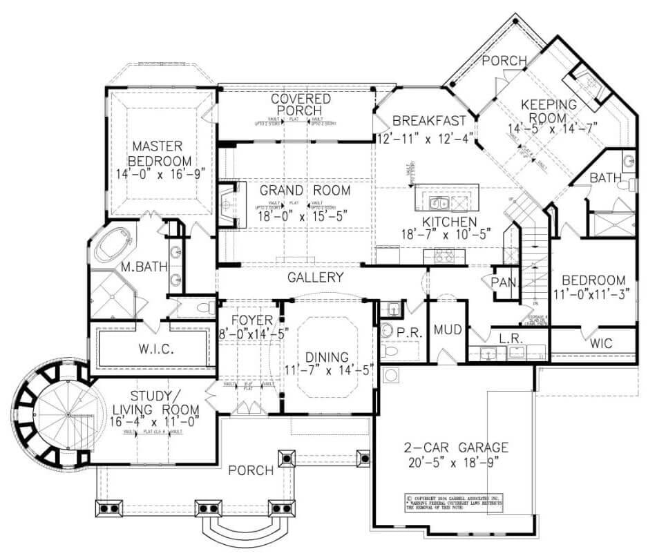 Explore the Expansive Grand Room and Open Concept Kitchen