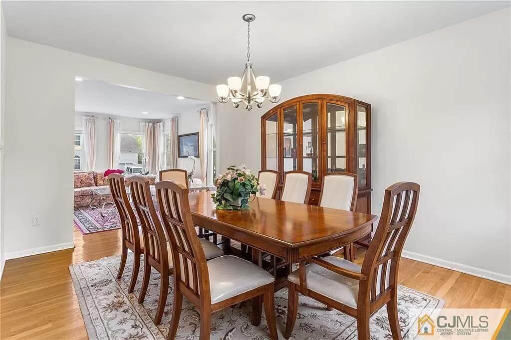 Formal Dining Room with a Classic China Hutch