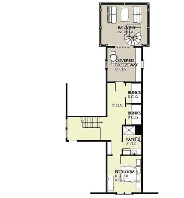 Exploring a Thoughtfully Designed Floor Plan with a Charming Balcony