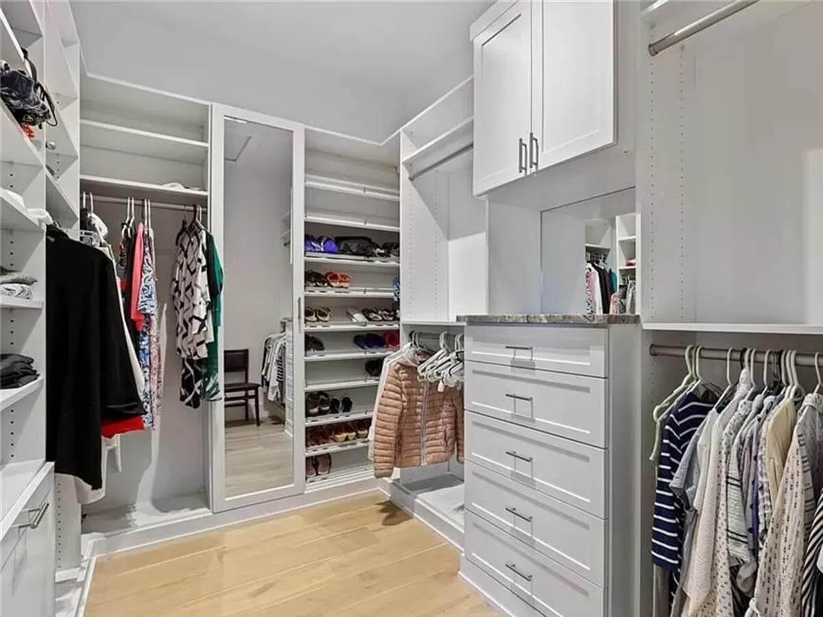 Step Inside This Impeccably Organized Walk-In Closet