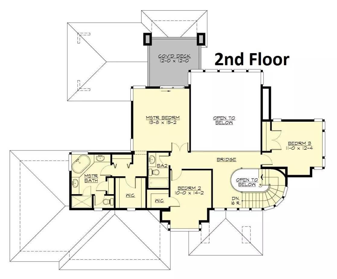 A Thoughtful Second Floor with Open Balcony and Private Deck