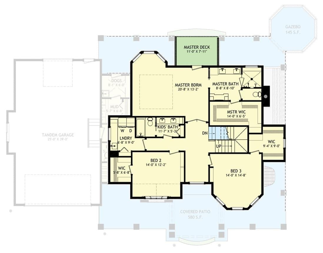 Explore the Efficient Layout of This Spacious Floor Plan