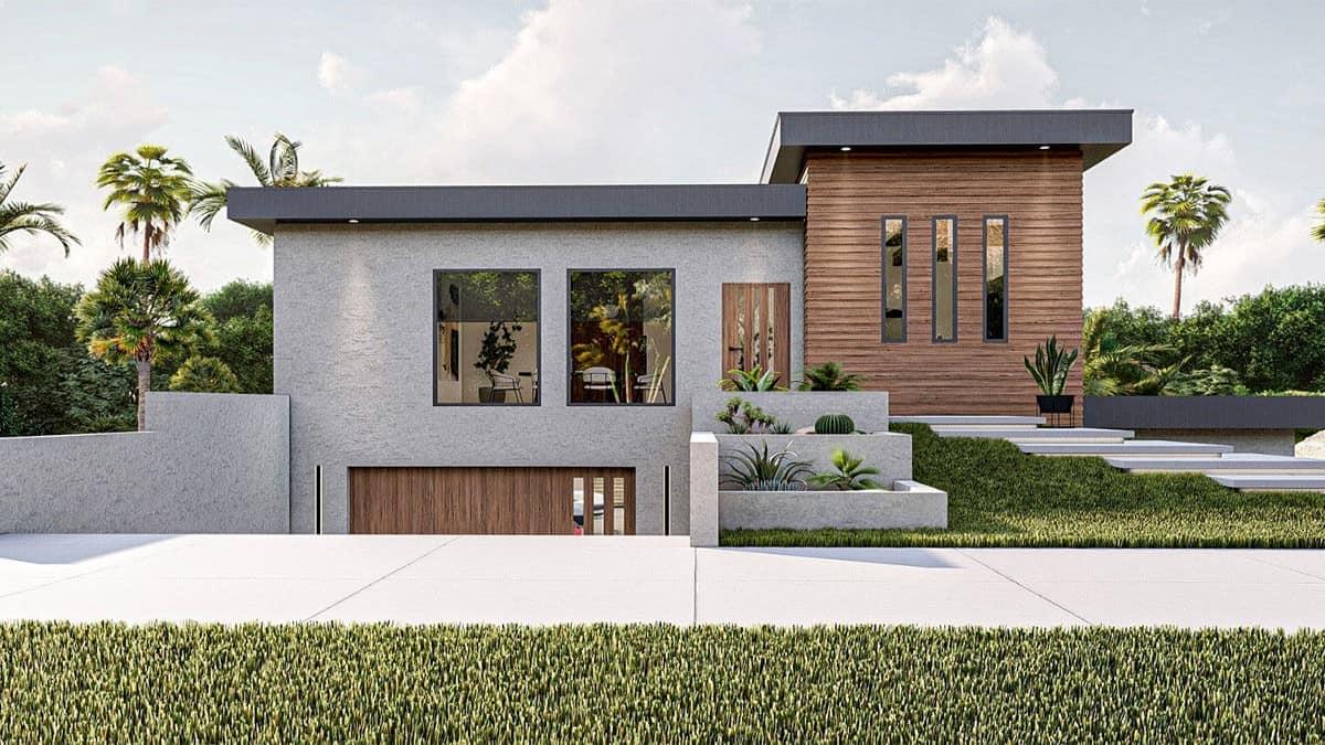 Wow, Look at the Modern Minimalism with Stunning Wood Accents
