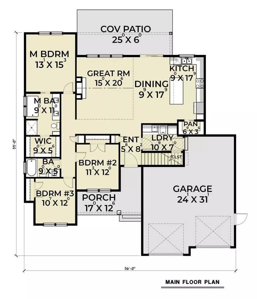 Exploring the Smart Layout of This Inviting Main Floor Plan