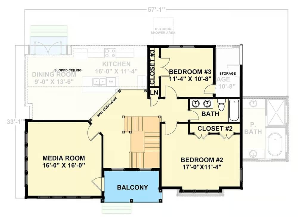Check Out the Versatile Media Room in This Floor Plan