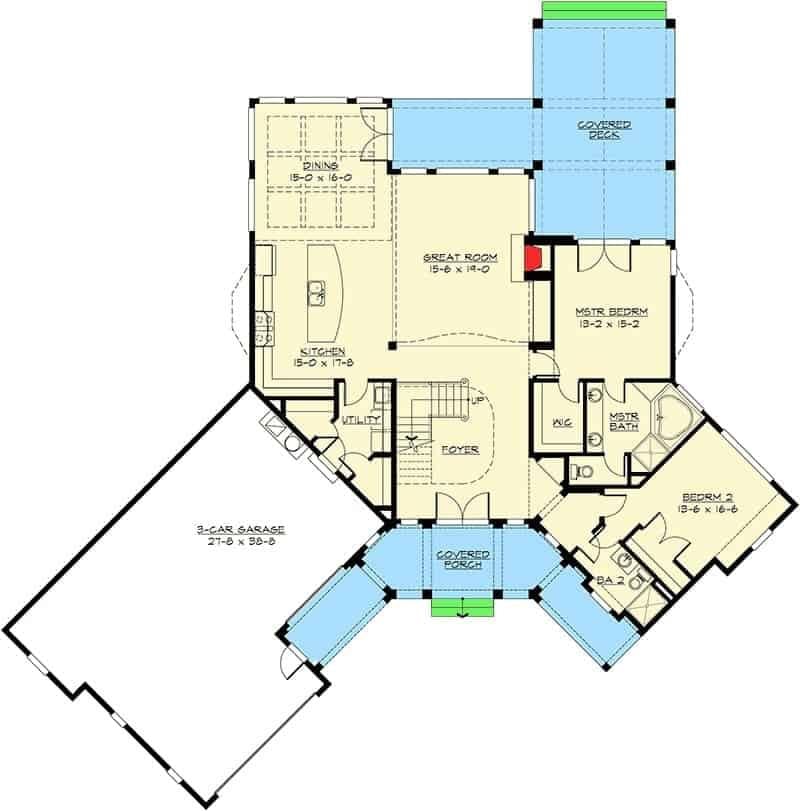 Exploring the Flow of This Open-Concept Floor Plan