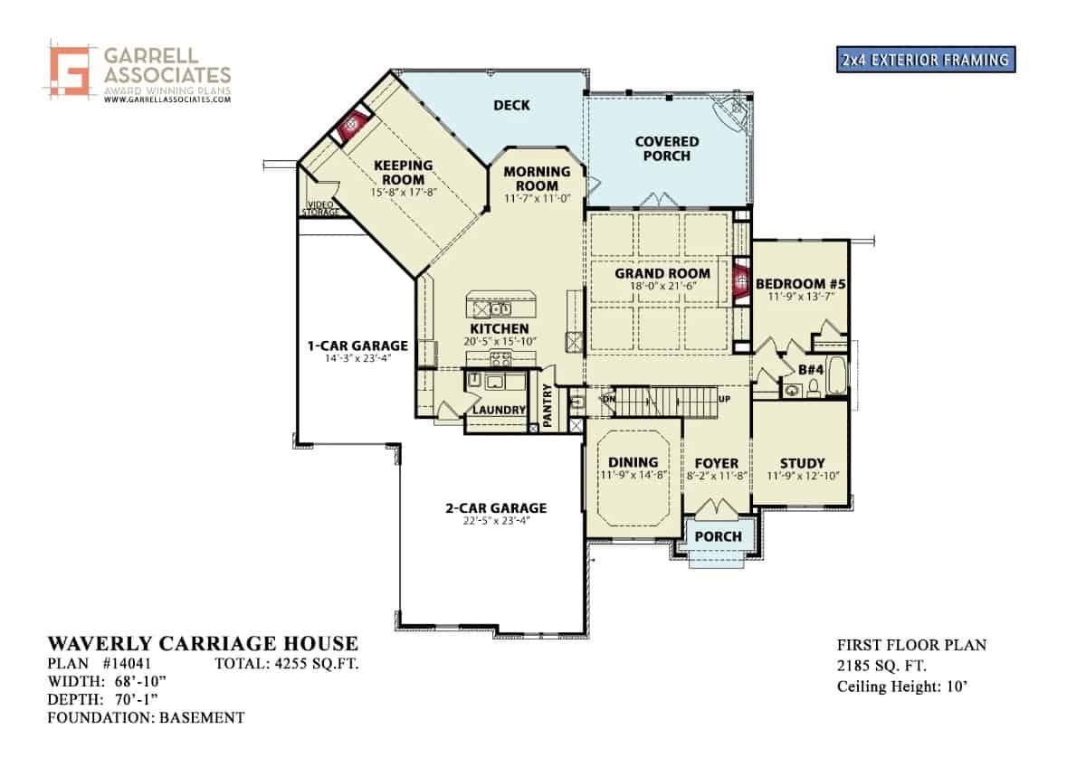 Explore This Spacious Open-Concept First Floor with Dual Garages