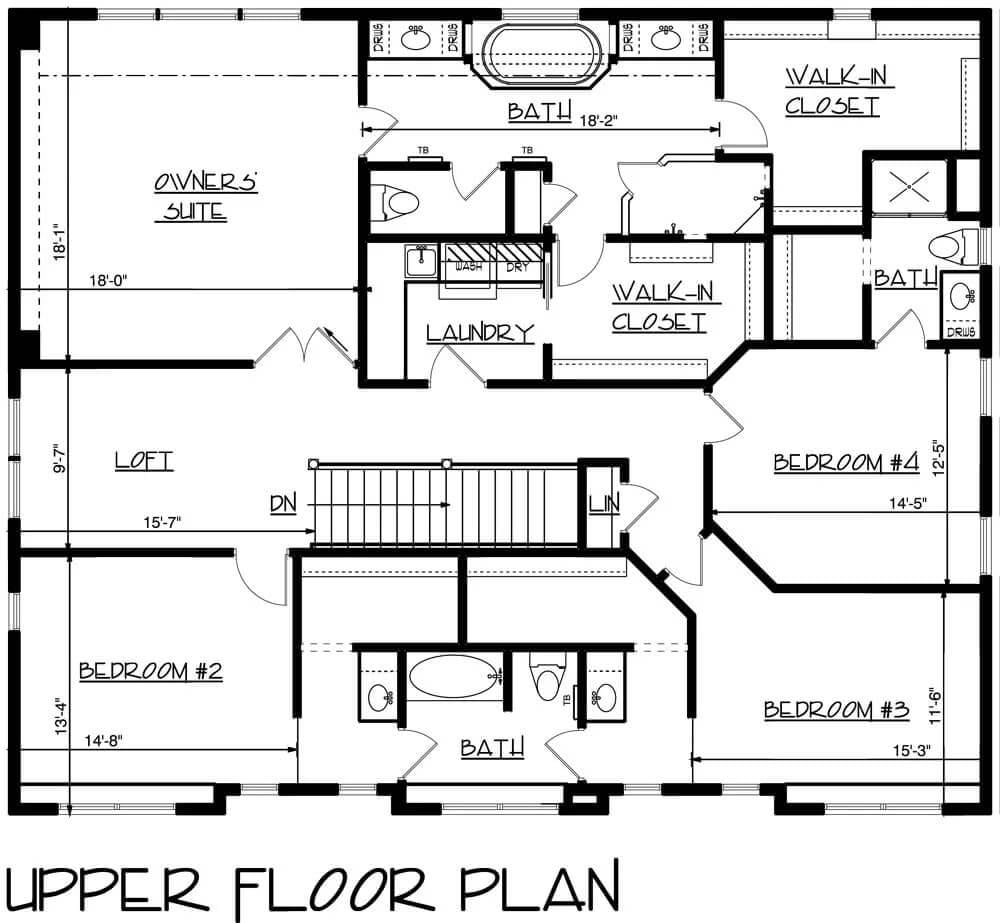 Explore the Thoughtfully Designed Upper Floor With Loft Space