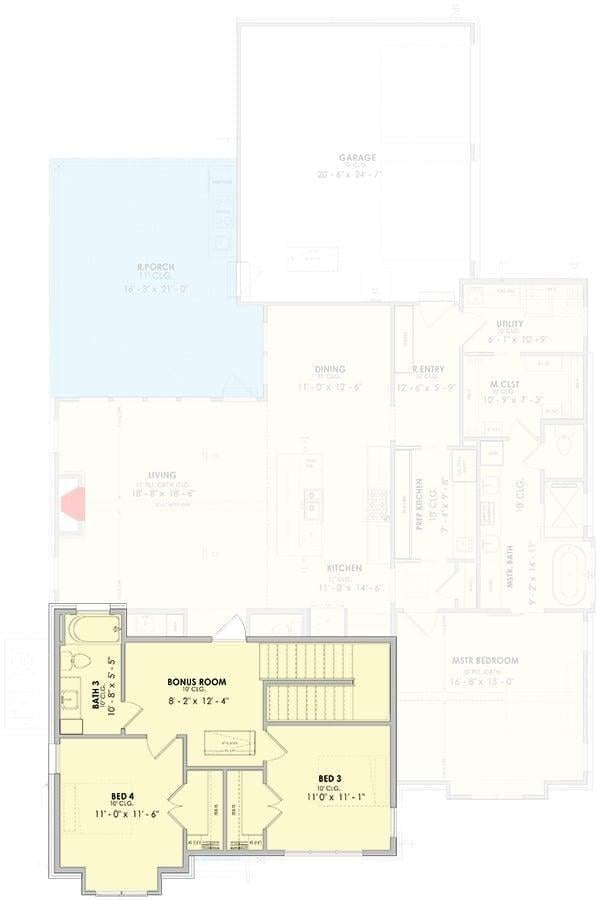 Discover the Versatility of This Floor Plan with a Bonus Room