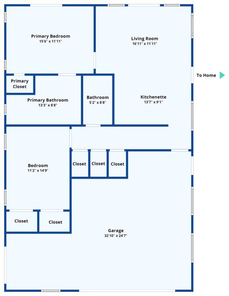 Efficient Living with a Spacious Multi-Car Garage