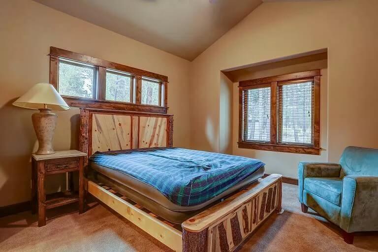 Unique Craftsman Bedroom with Custom Woodwork