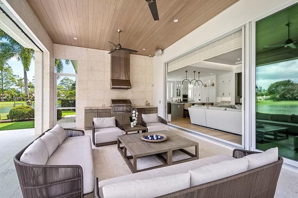 Enjoy Indoor-Outdoor Living with This Thoughtful Patio Design