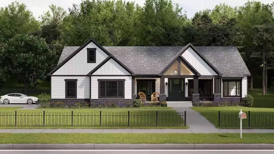 Classic Craftsmanship with a Striking Gable Design