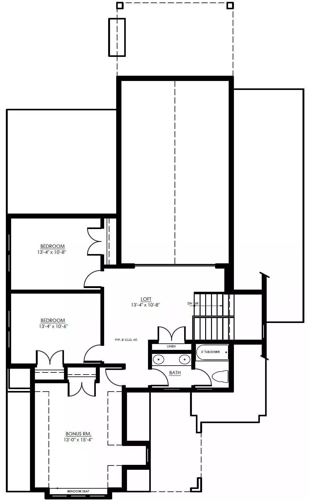 Explore the Versatile Upper Level Layout With Bonus Room