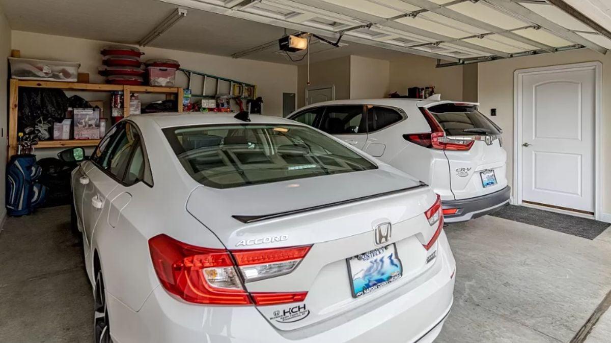 Check Out This Organized Two-Car Garage Complete with Storage Solutions