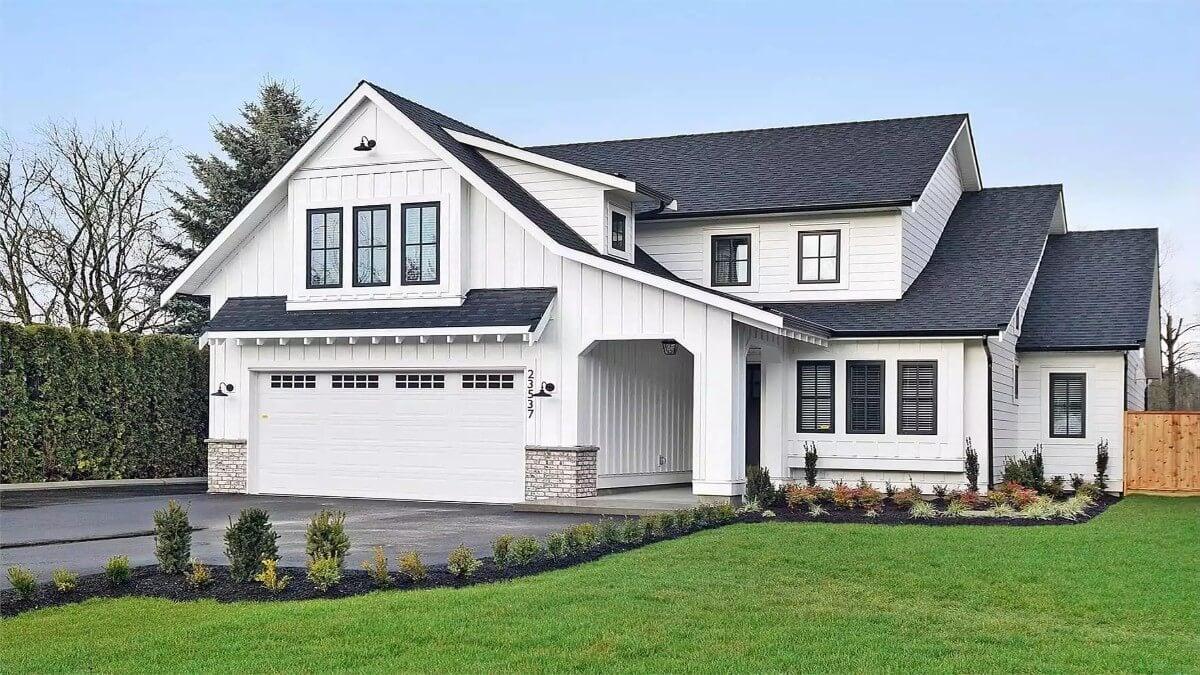 Notice the Timeless Board and Batten Siding on This Craftsman Gem