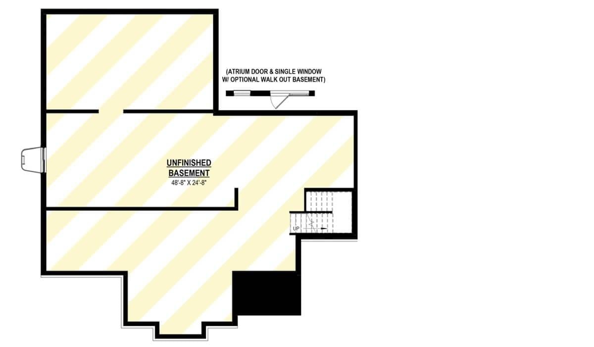 Dreaming of Possibilities in This Expansive Unfinished Basement