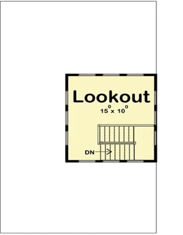 Check Out This Compact 15x10 Lookout Space