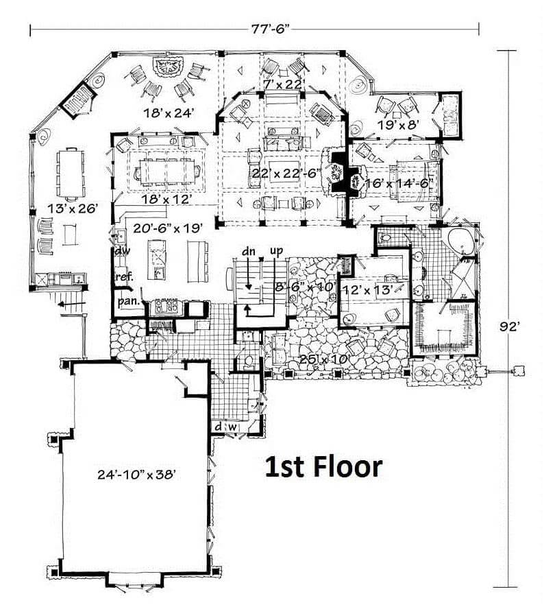 First Floor Layout Packed with Functionality - Check Out That Expansive Great Room