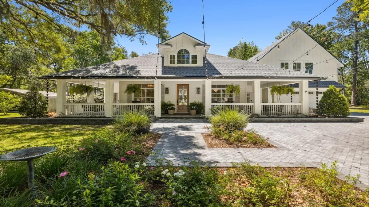 Classic Wraparound Porch Evoking Craftsman Charm
