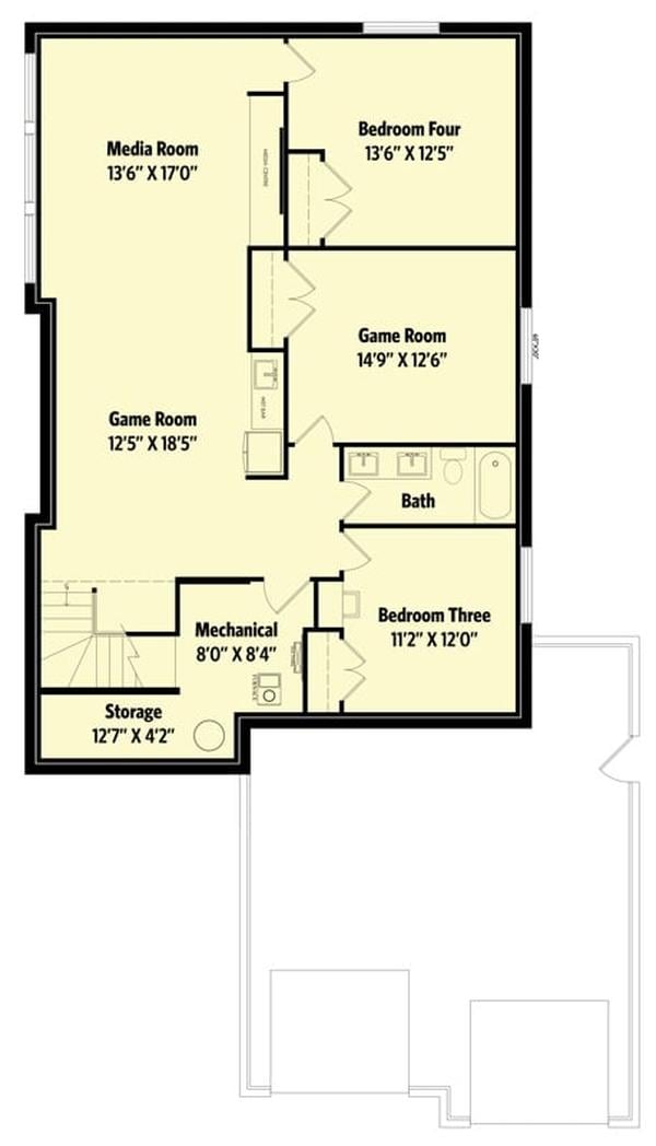 Check Out This Versatile Lower Level with Dual Game Rooms