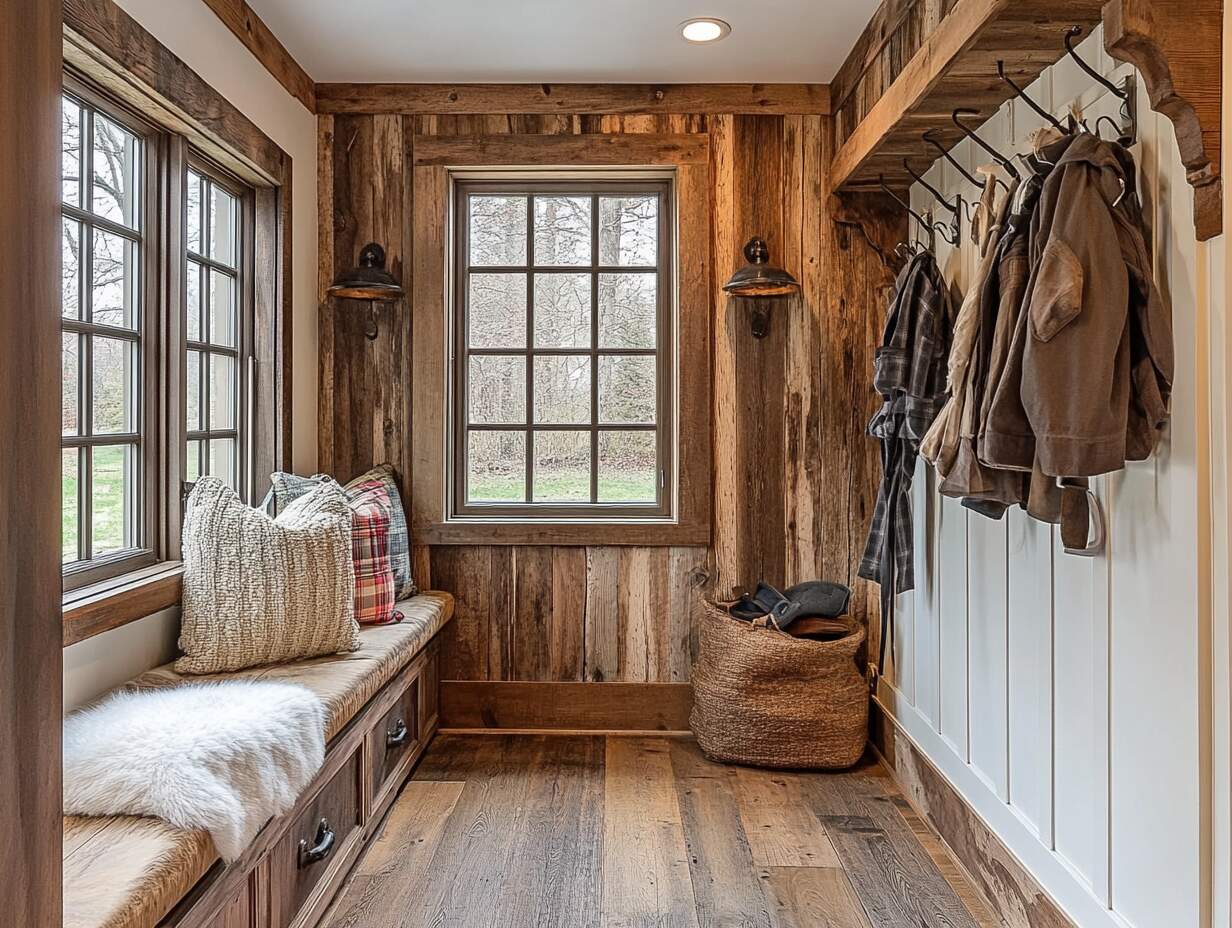 Create a Welcoming Drop Zone with These 15 Farmhouse Mudroom Ideas ...