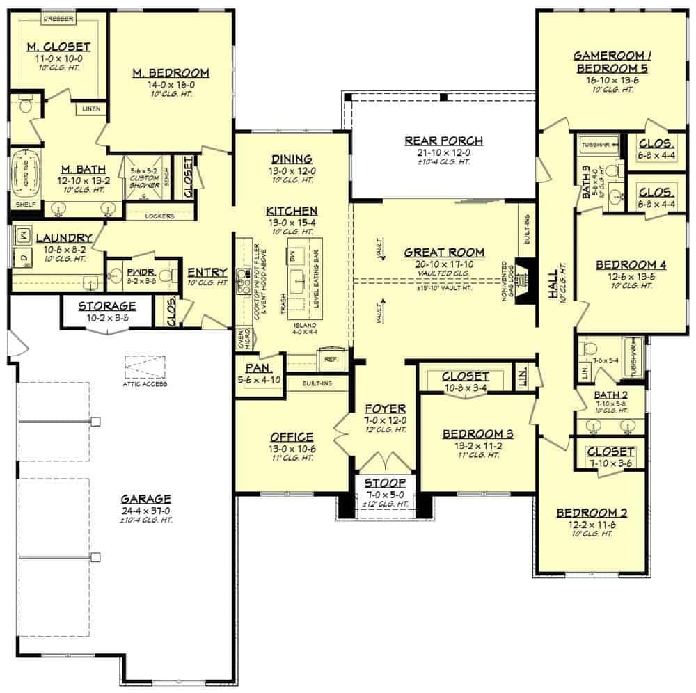 Explore This Spacious Floor Plan with a Versatile Great Room