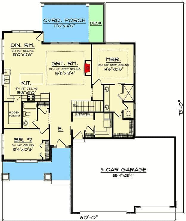 Explore This Thoughtfully Designed Home with a 3-Car Garage