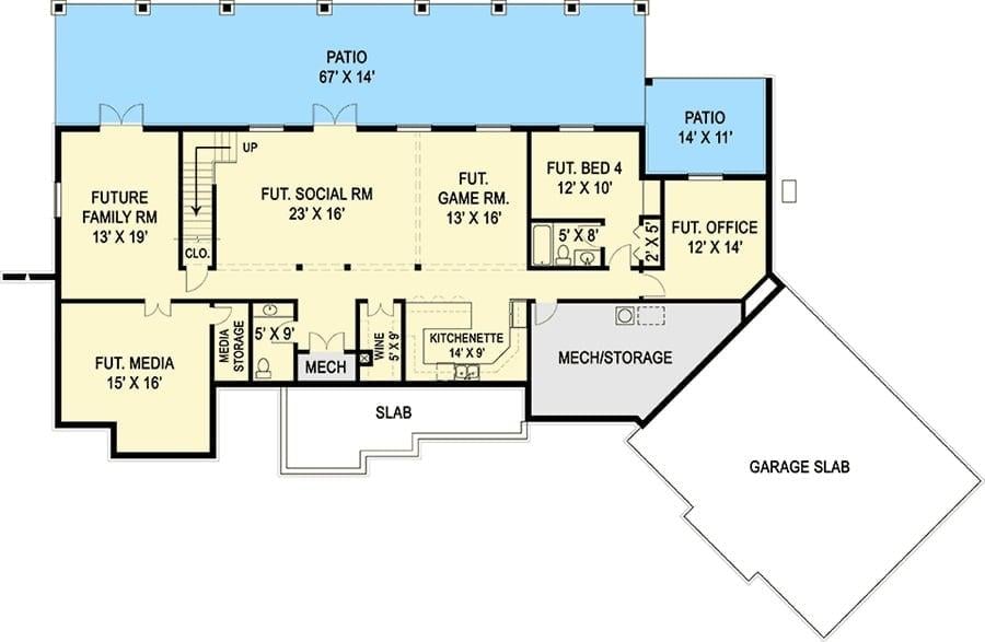 Exploring the Lower Level: Future-Ready Spaces and a Handy Kitchenette