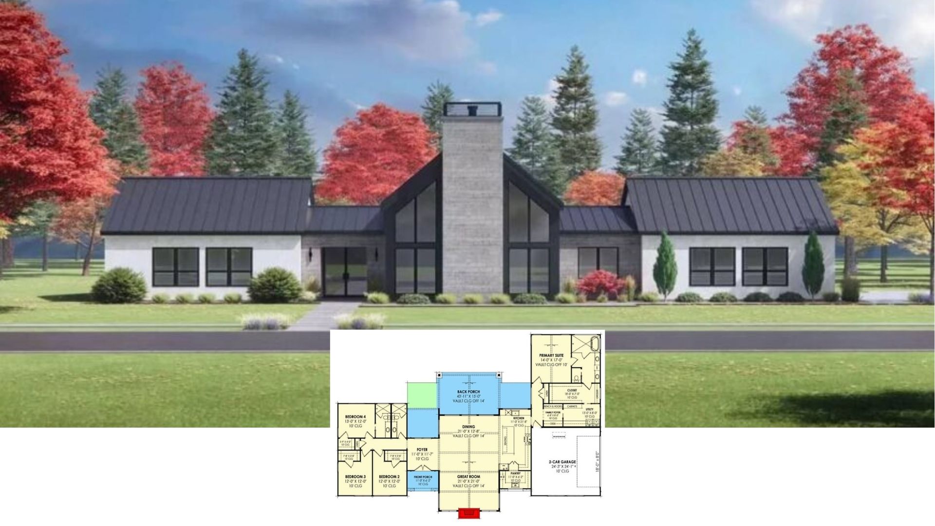 Four-Bedroom Scandinavian Home Plans That Redefine Modern Minimalism