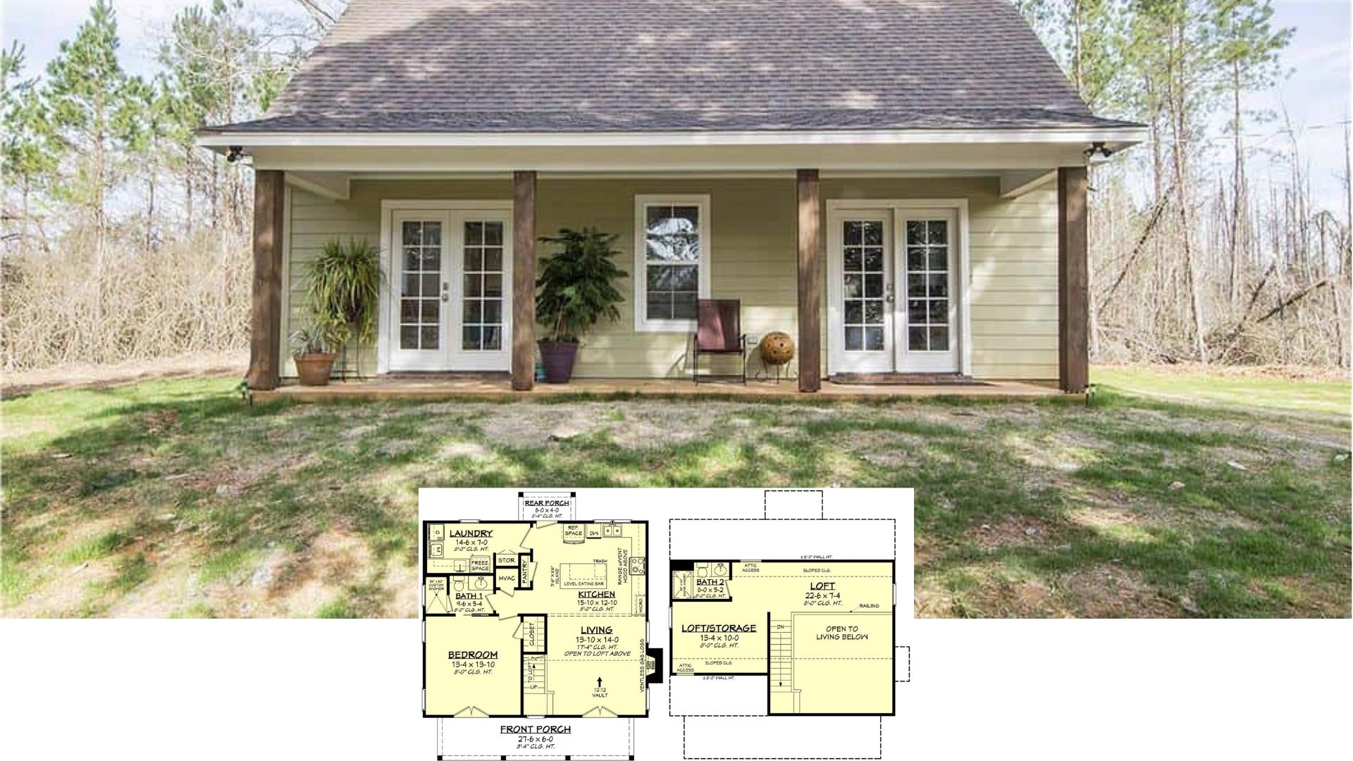 10 of the Best One-Bedroom Home Designs for Year-Round Comfort (Floor Plans Included)