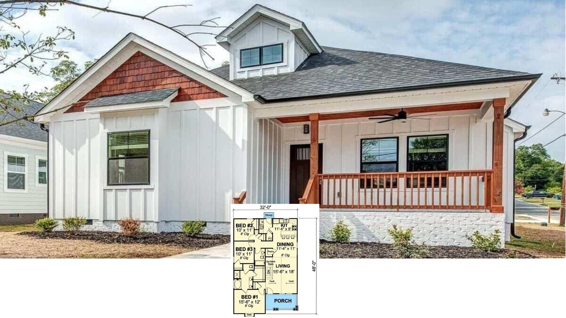 10 Cozy and Clever Floor Plans That Maximize 1,000 - 1,500 Sq. Ft. of Living Space