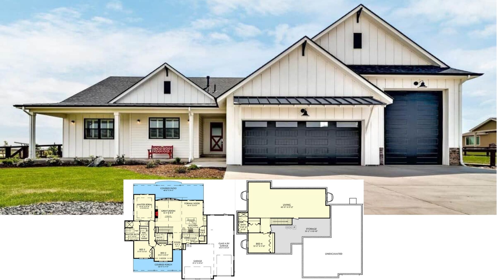 10 Exceptional 4-Bedroom Homes with 3,000 to 4,000 Sq. Ft. of Space Featuring Spacious Basement Designs