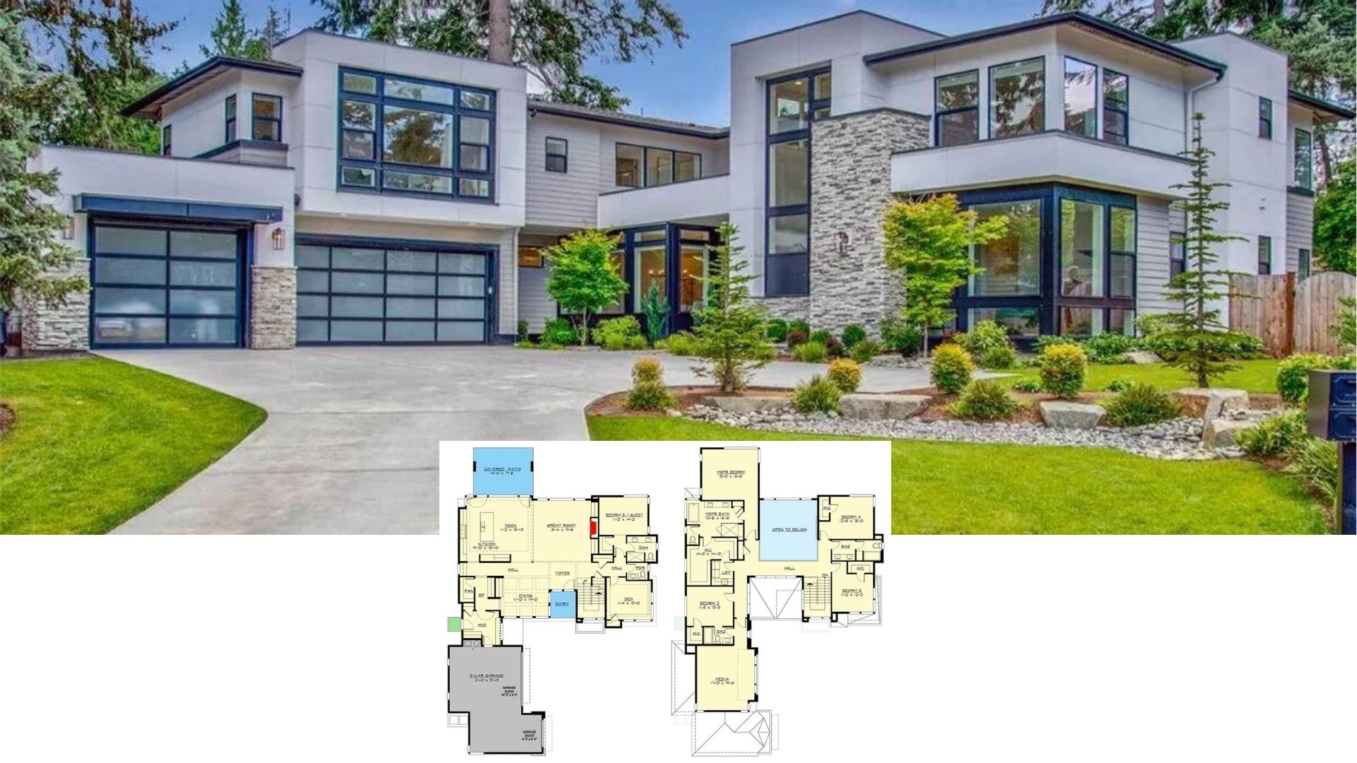 10 Homes Featuring Covered Patios to Bring In the Outdoors (Floor Plans Included)